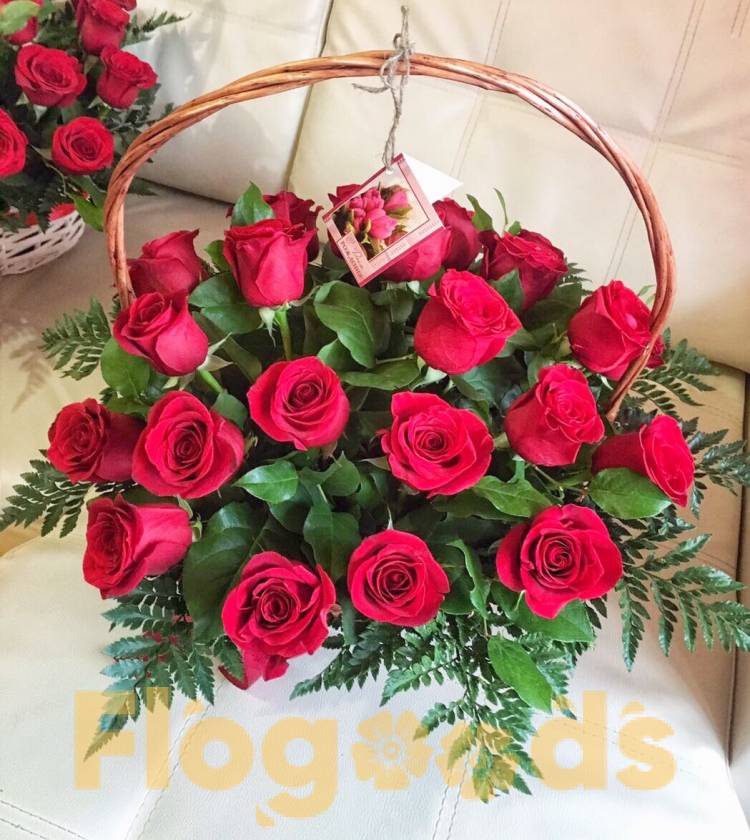 Корзина «Донна роза» за 12 291 руб.